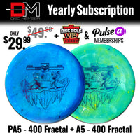 DiscMember Disc Golf *Yearly* Subscription