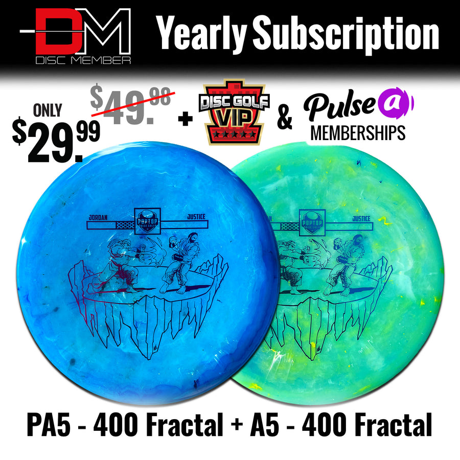 DiscMember Disc Golf *Yearly* Subscription