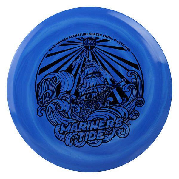 Discmania Swirl S-Line MD3 Mariners Tide Ella Hansen Signature Series