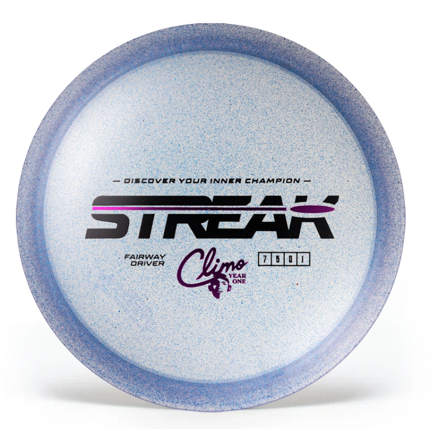 Climo Disc Golf Sparkle Streak One Year Special Edition