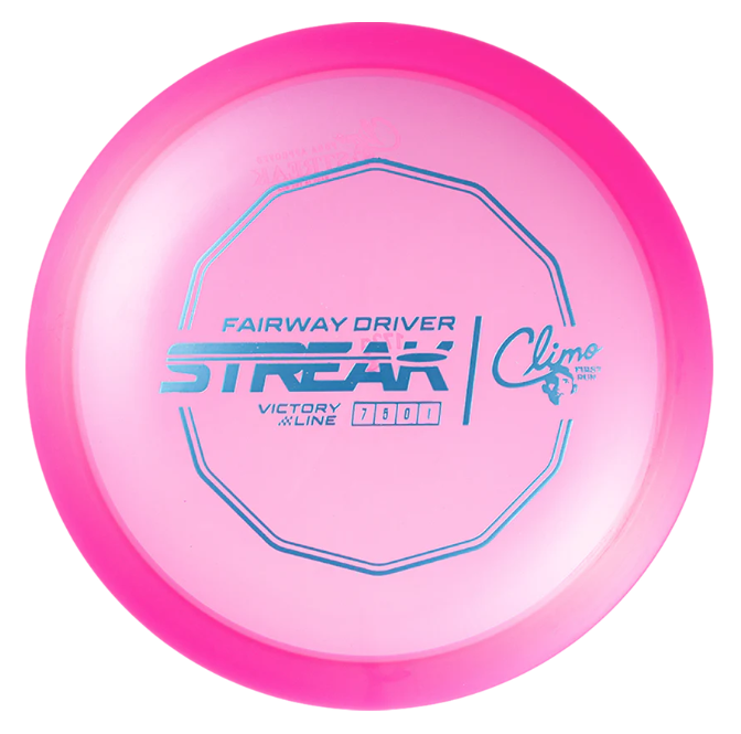 Climo Discs First Run Victory Line Streak