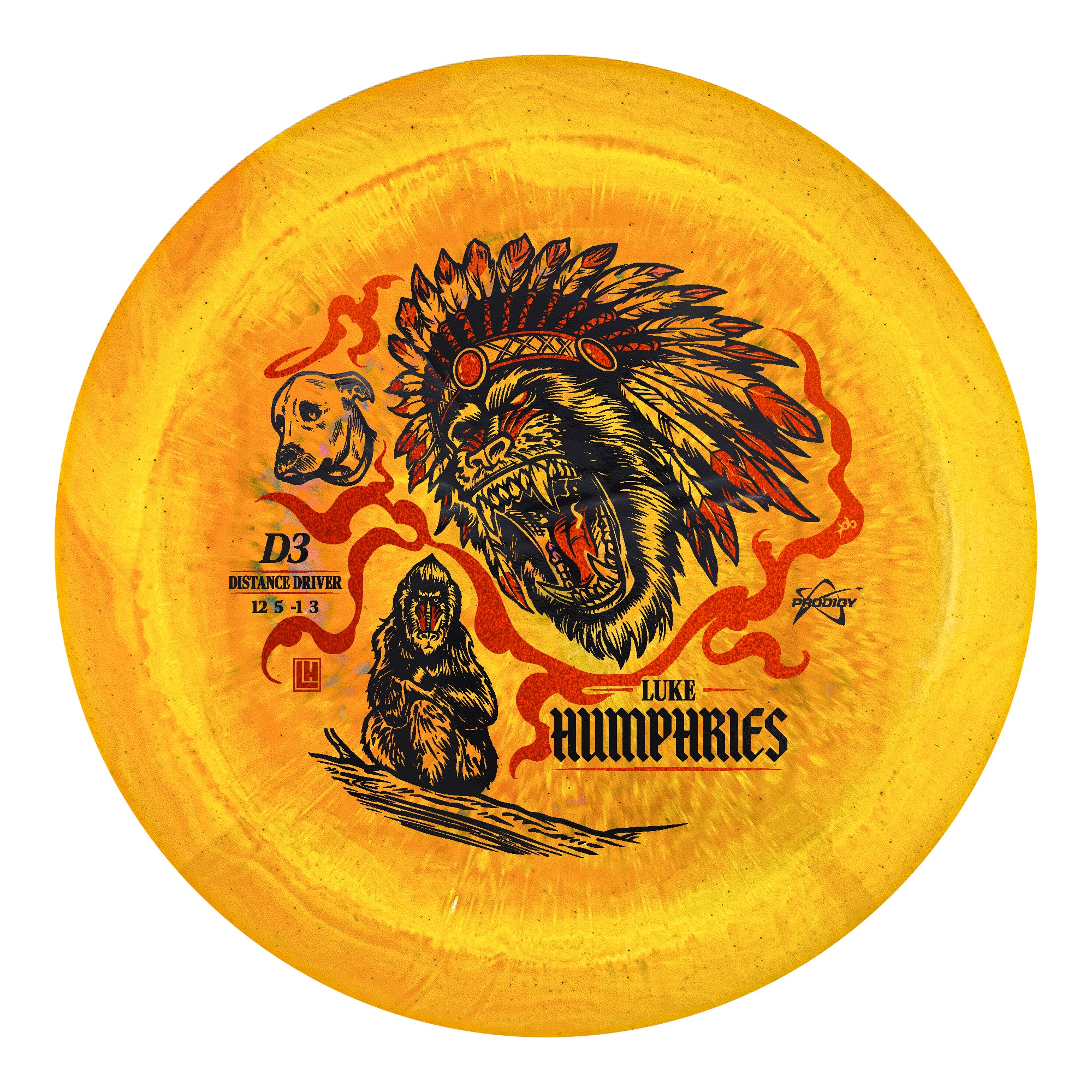 Prodigy 500 Spectrum D3 Luke Humphries 2026 Tour Series