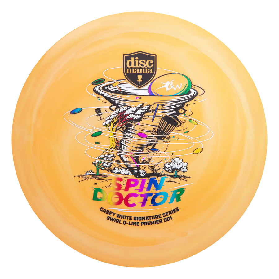 Discmania Swirl Q-Line Premier DD1 - Casey White Spin Doctor 2026 Signature Series