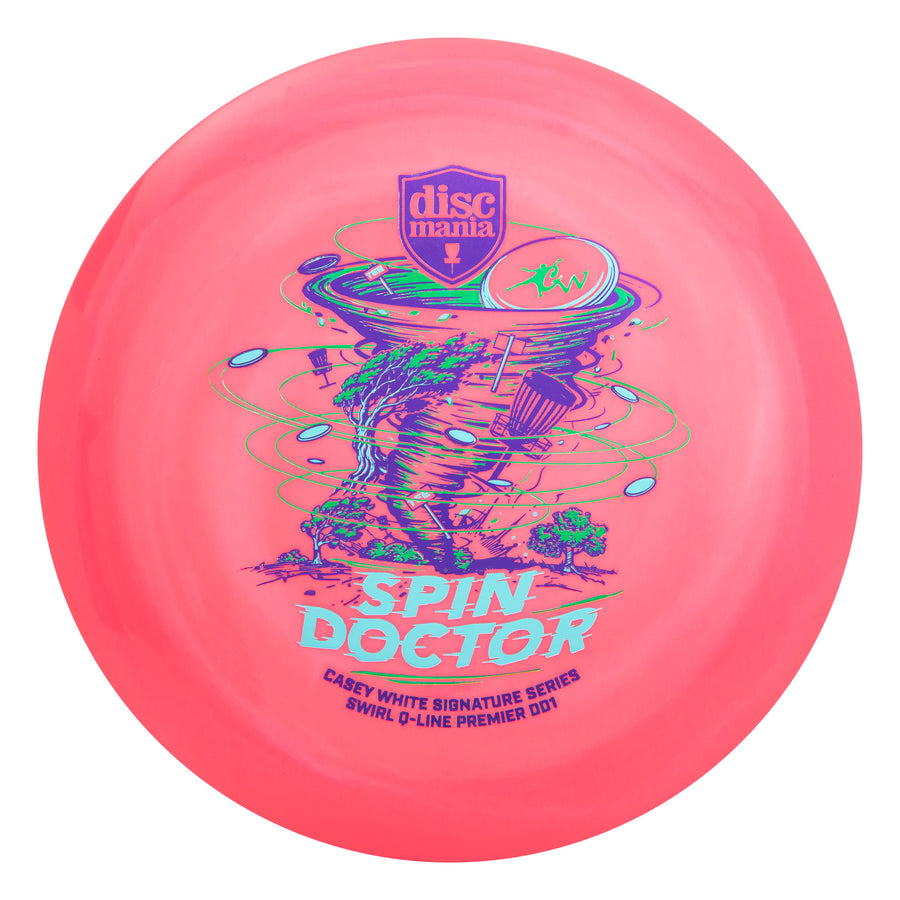 Discmania Swirl Q-Line Premier DD1 - Casey White Spin Doctor 2026 Signature Series