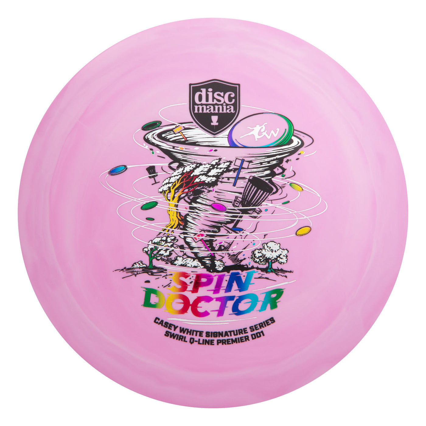 Discmania Swirl Q-Line Premier DD1 - Casey White Spin Doctor 2026 Signature Series