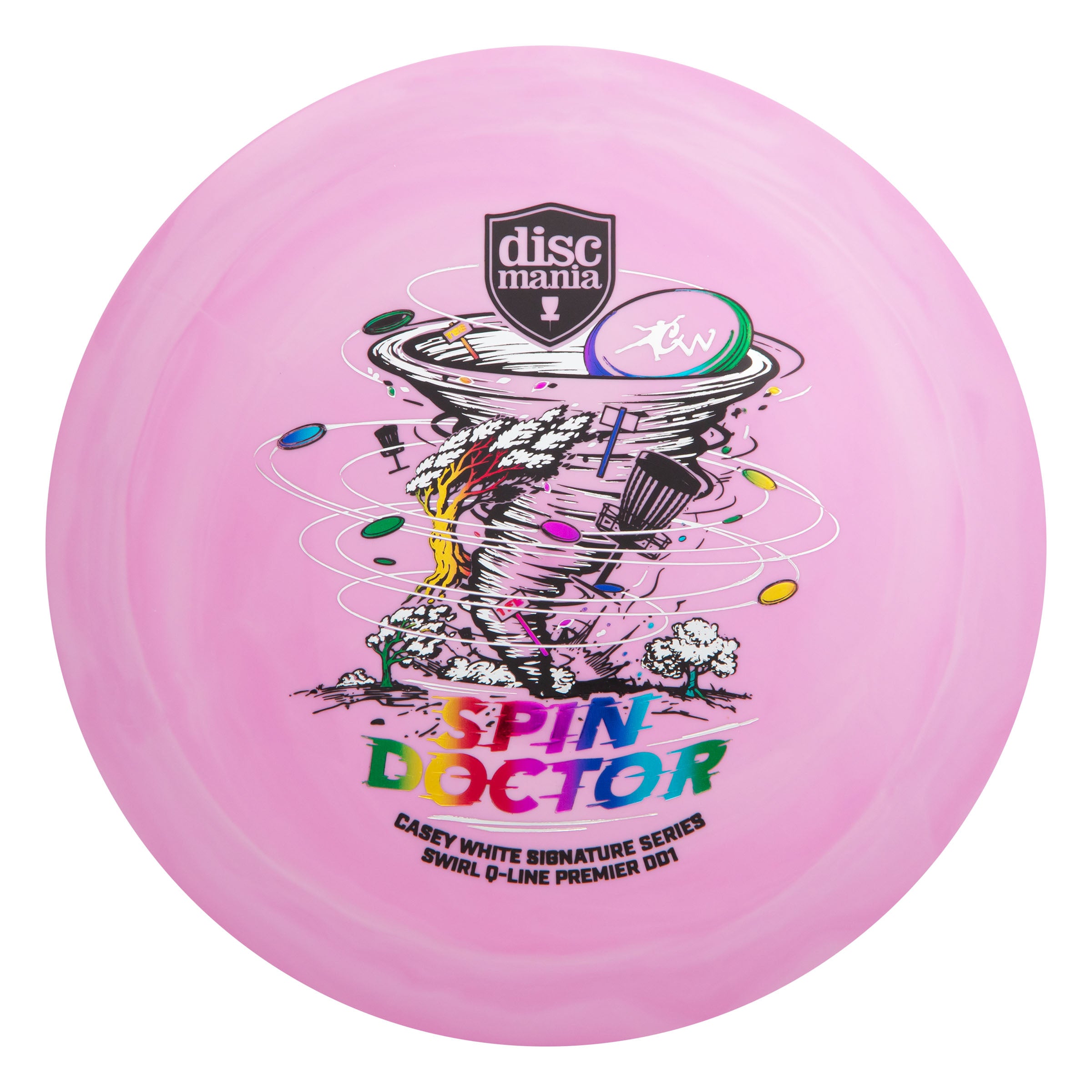Discmania Swirl Q-Line Premier DD1 - Casey White Spin Doctor 2026 Signature Series