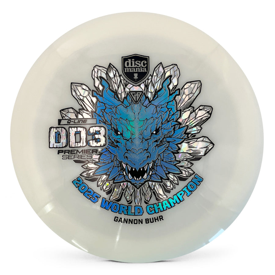 Discmania Premier Series Q-Line DD3 Gannon Buhr 2025 World Champion Special Edition