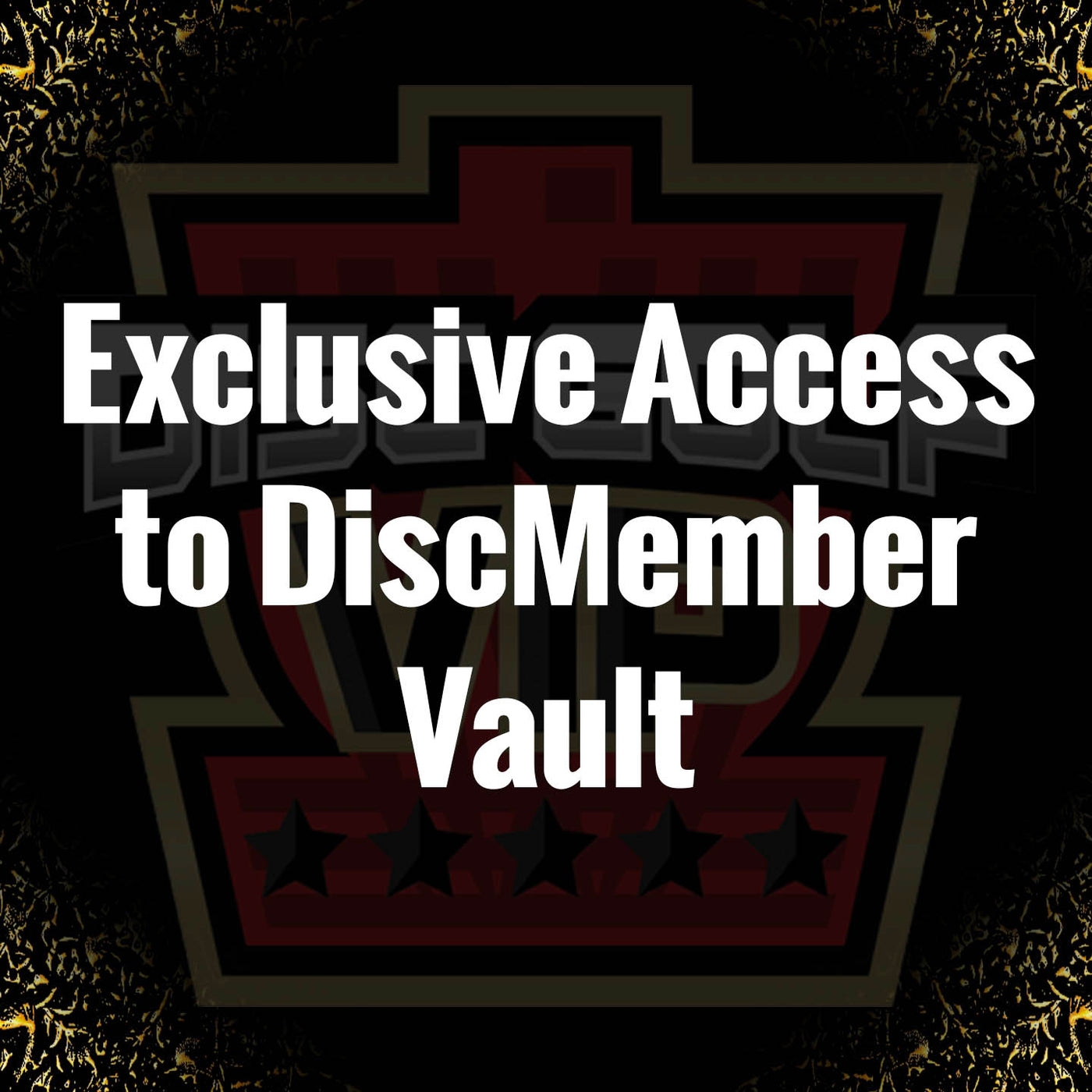 Disc Golf VIP Membership · Disc Store
