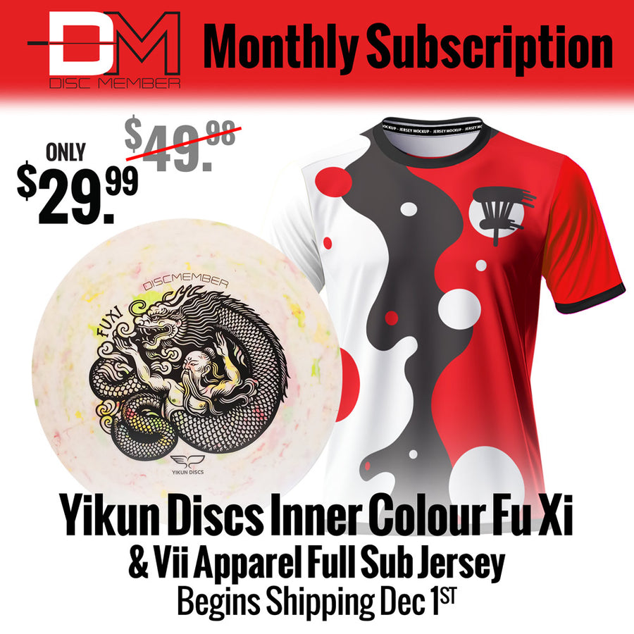 DiscMember Disc Golf *Monthly* Subscription