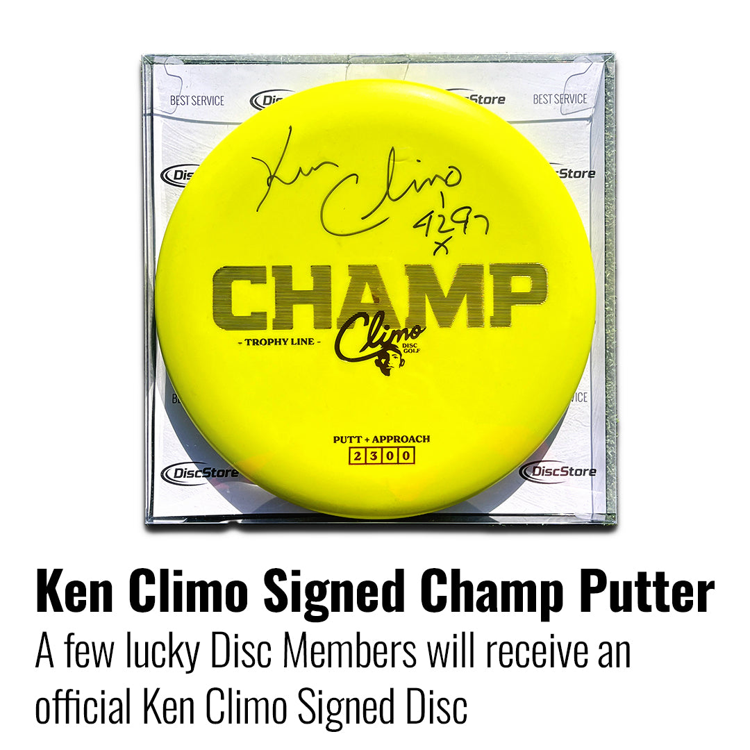 DiscMember Disc Golf *Monthly* Subscription