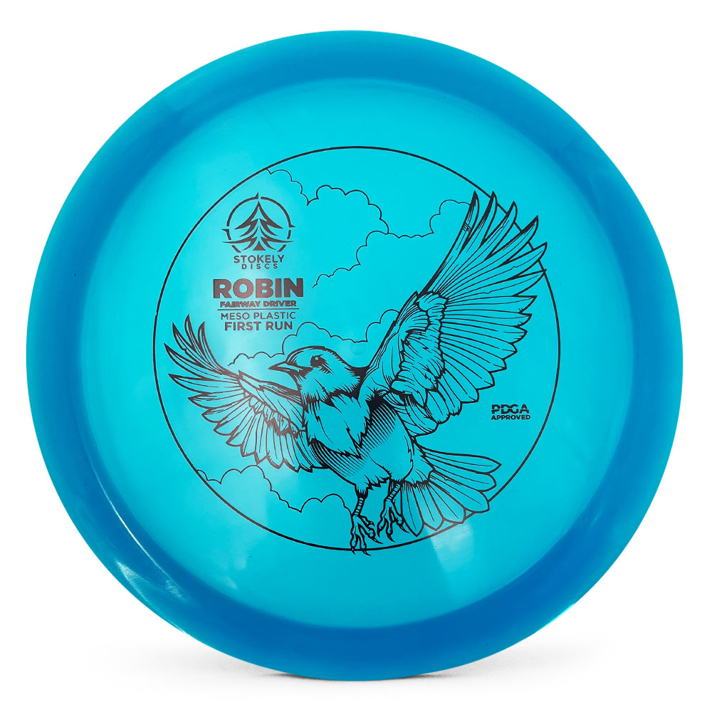 Stokely Discs First Run Robin (Meso and Thermo Plastics)