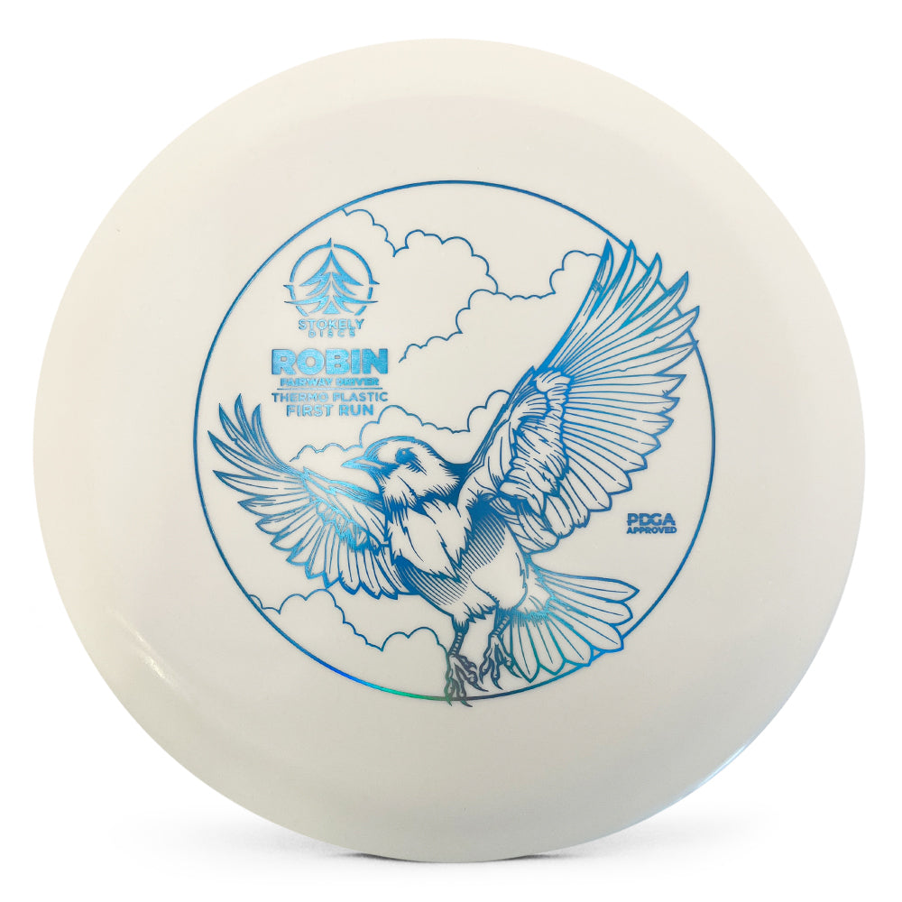 Stokely Discs First Run Robin (Meso and Thermo Plastics)