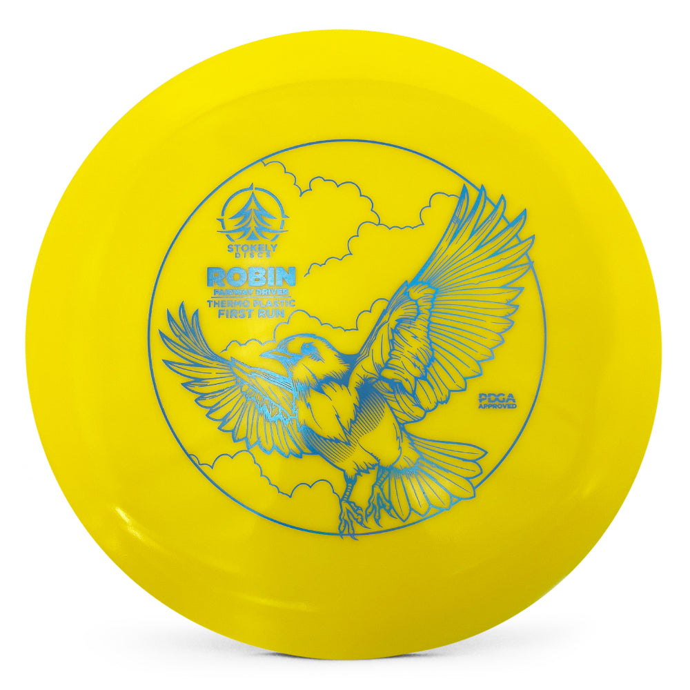 Stokely Discs First Run Robin (Meso and Thermo Plastics)