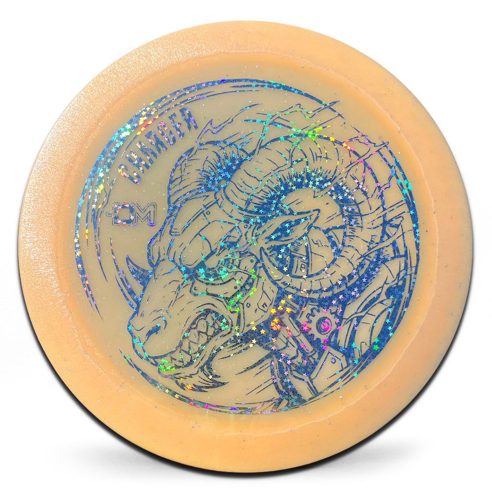 Innova Classic Metal Flake Color Glow Champion Charger XXL Cyborg Ram Stamp - May 2026 - Disc Golf VIP Exclusive