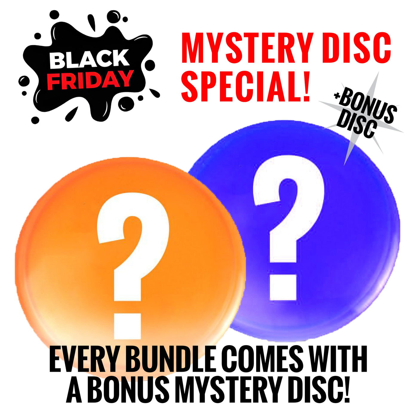 Mystery Disc Golf Disc Deal!