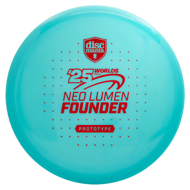 Discmania Evolution Prototype Neo Lumen Founder Worlds 2025 Special Edition