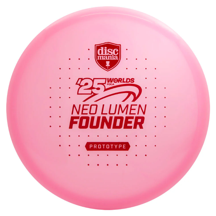 Discmania Evolution Prototype Neo Lumen Founder Worlds 2025 Special Edition