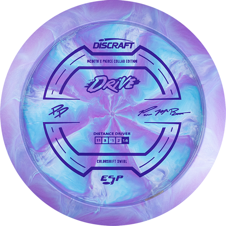 Discraft Colorshift Swirl ESP Drive Paige Pierce x Paul McBeth GMC 2025 Limited Edition