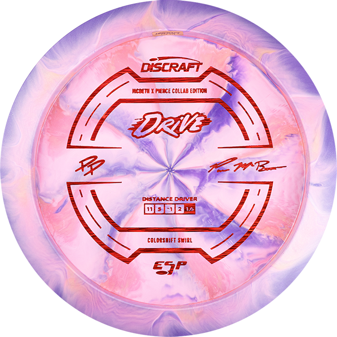 Discraft Colorshift Swirl ESP Drive Paige Pierce x Paul McBeth GMC 2025 Limited Edition