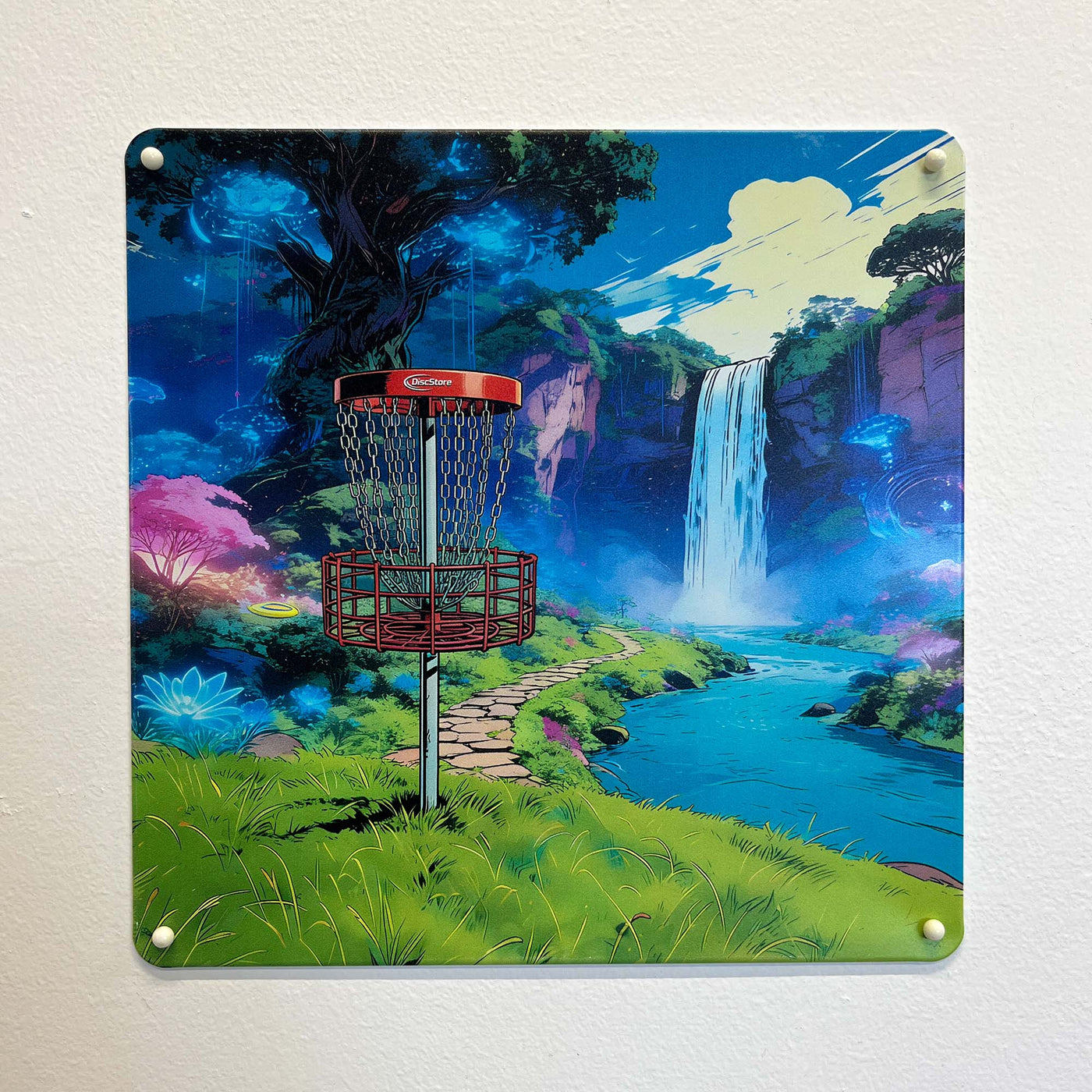 Disc Golf Metal Wall Art Signs