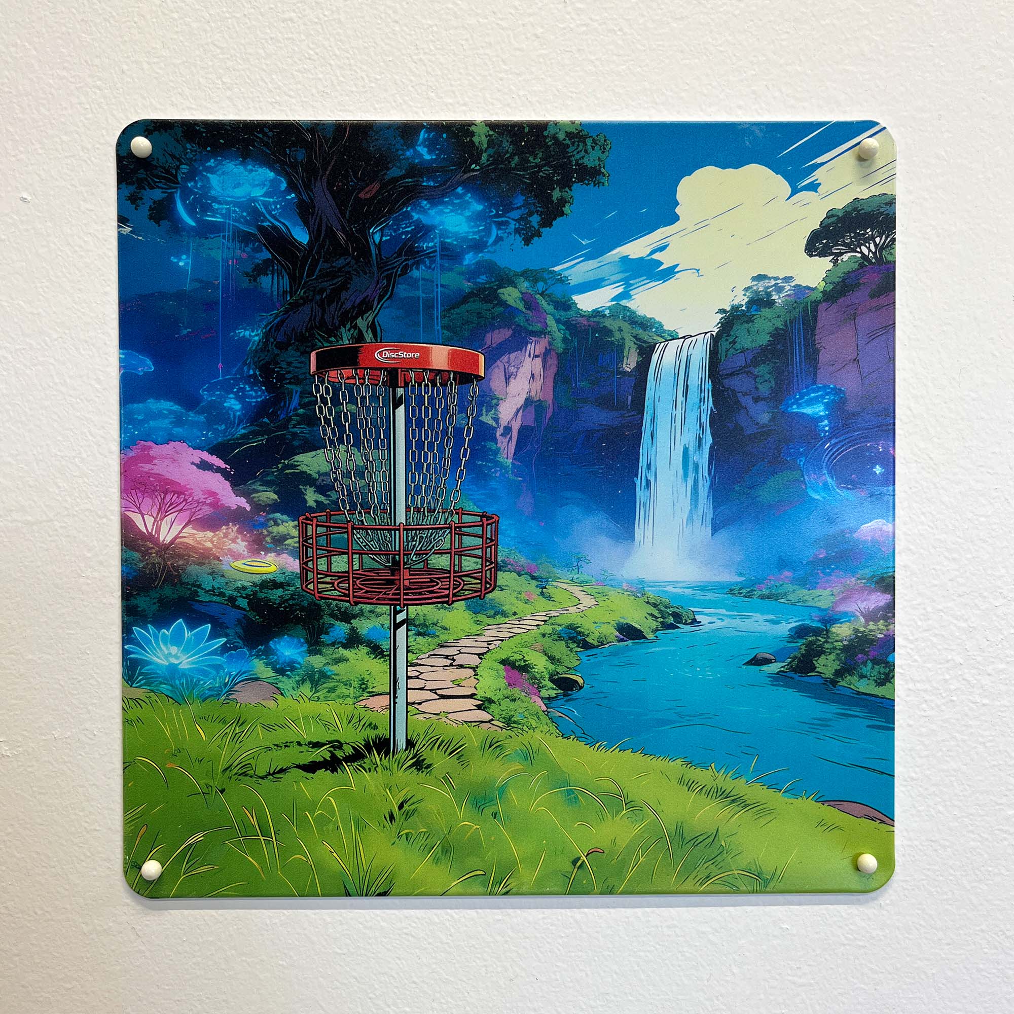 Disc Golf Metal Wall Art Signs