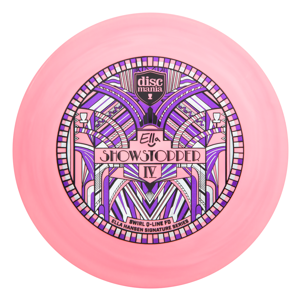 Discmania Swirl Q-Line Premier FD Show Stopper 4 Ella Hansen Signature Series
