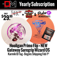 DiscMember Disc Golf *Yearly* Subscription