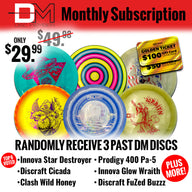 DiscMember Disc Golf *Monthly* Subscription