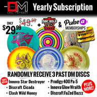 DiscMember Disc Golf *Yearly* Subscription
