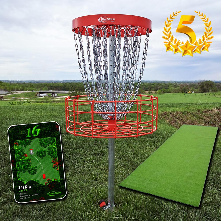GrowTheSport 5-Star Disc Golf Course Package