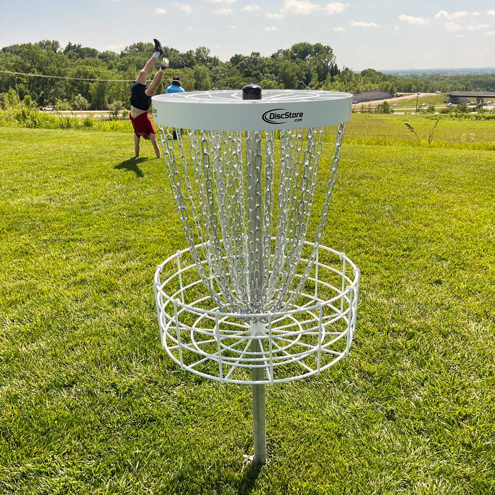 GrowTheSport Champion Permanent Disc Golf Basket · Disc Store