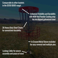 Grow The Sport Deluxe Disc Golf Course Package