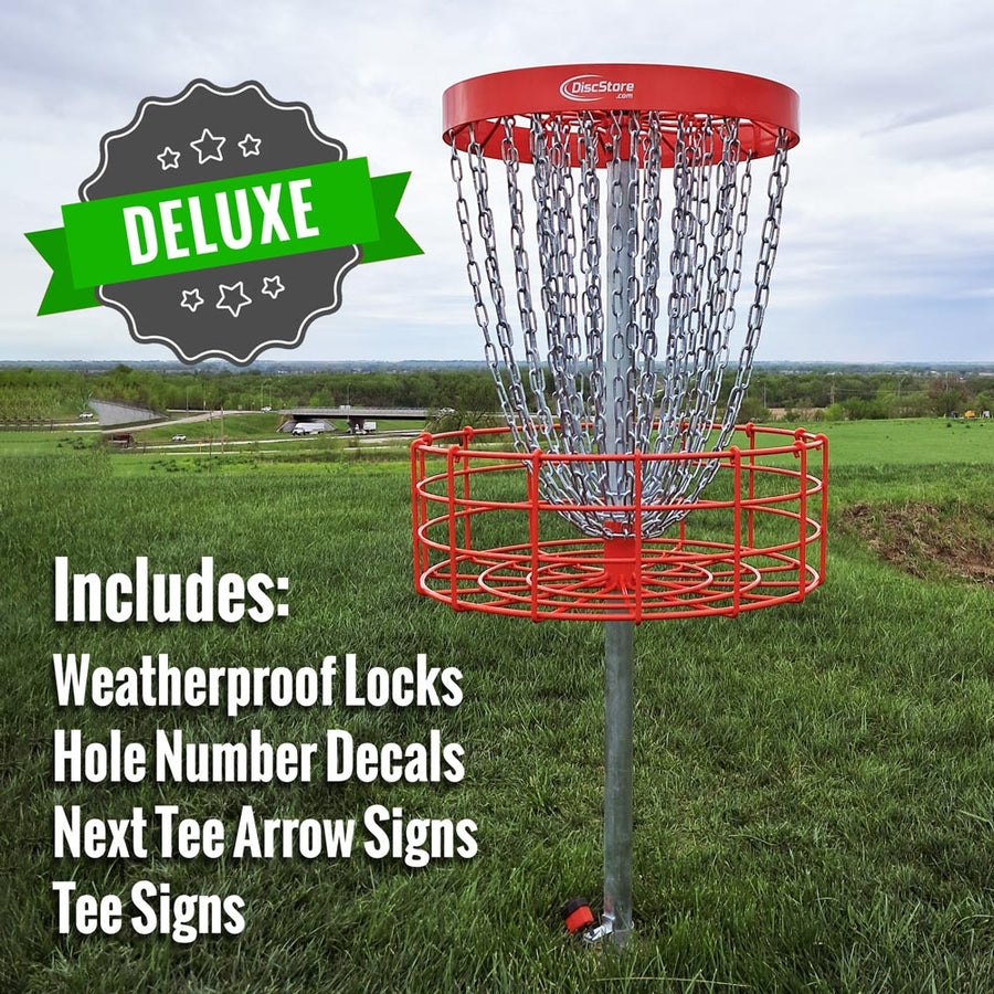 Grow The Sport Deluxe Disc Golf Course Package