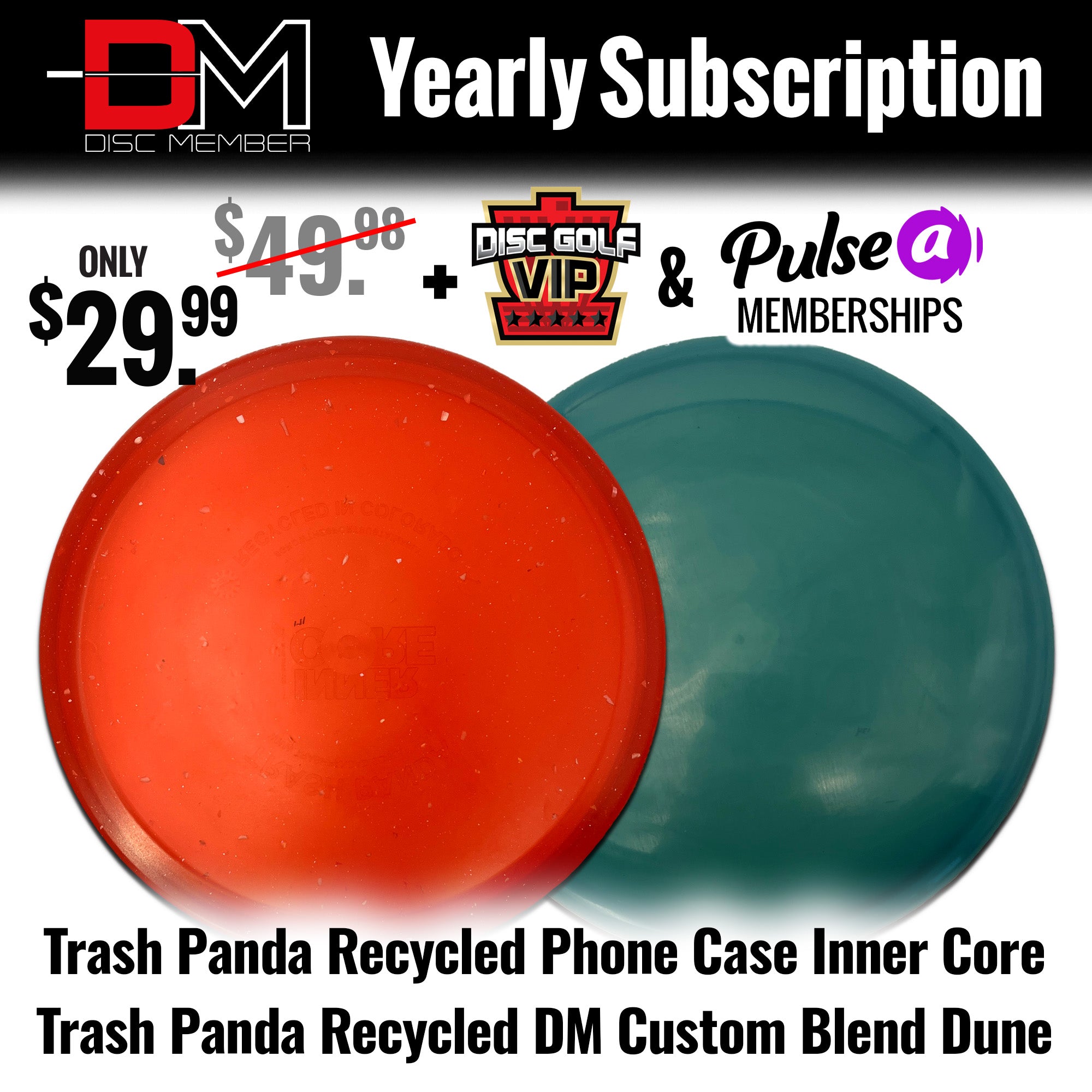 DiscMember Disc Golf *Yearly* Subscription