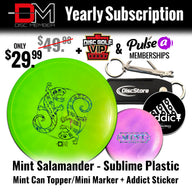 DiscMember Disc Golf *Yearly* Subscription