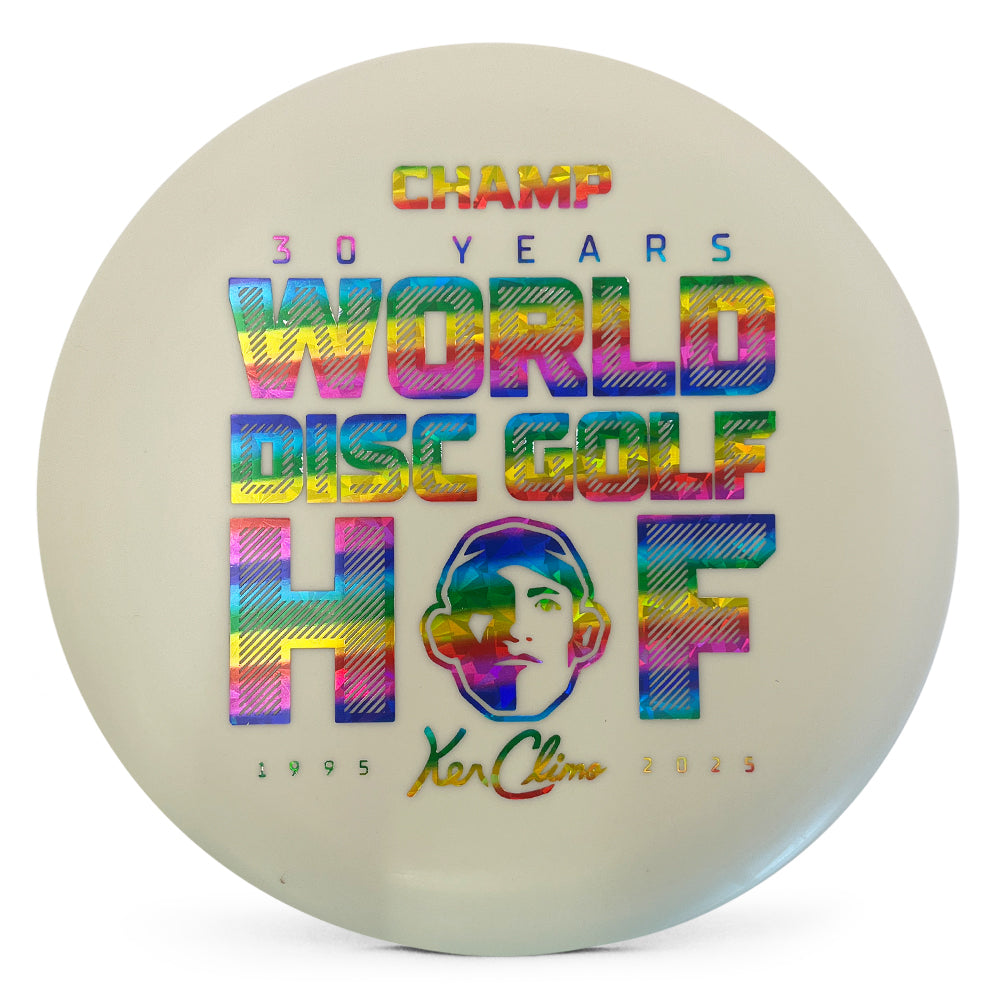 Climo Disc Golf Glow Trophy Line Champ 30 Year Hall of Fame Limited Edition