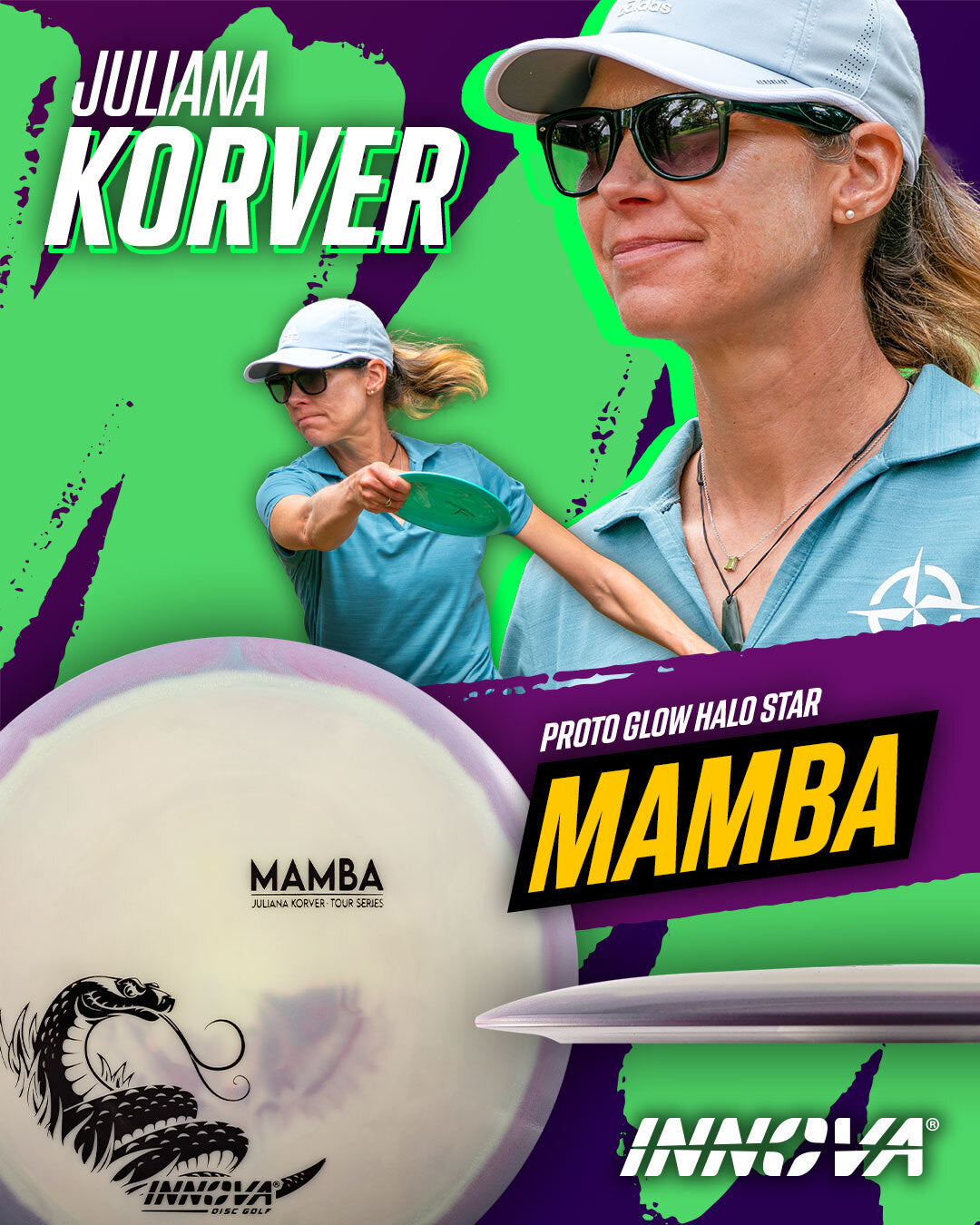 Innova Proto Glow Halo Star Mamba - Juliana Korver Tour Series 2025