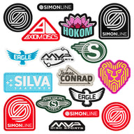 MVP/Axiom Player and Company Logo Velcro Patches
