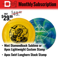 DiscMember Disc Golf *Monthly* Subscription
