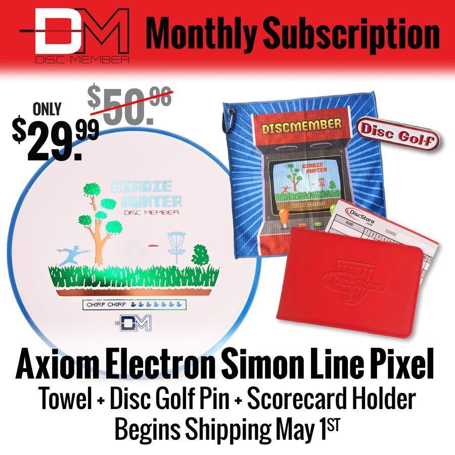DiscMember Disc Golf *Monthly* Subscription