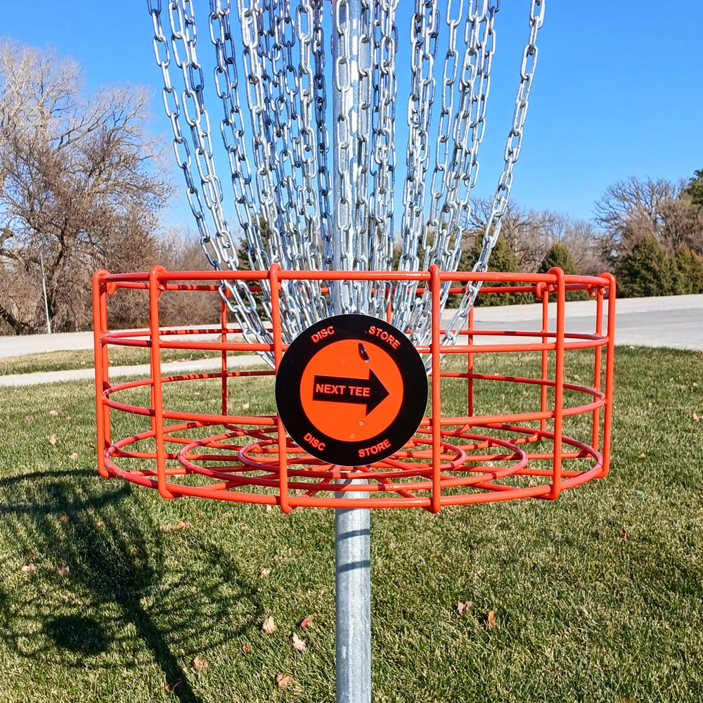 Disc Store Next Tee Disc Golf Course Signs