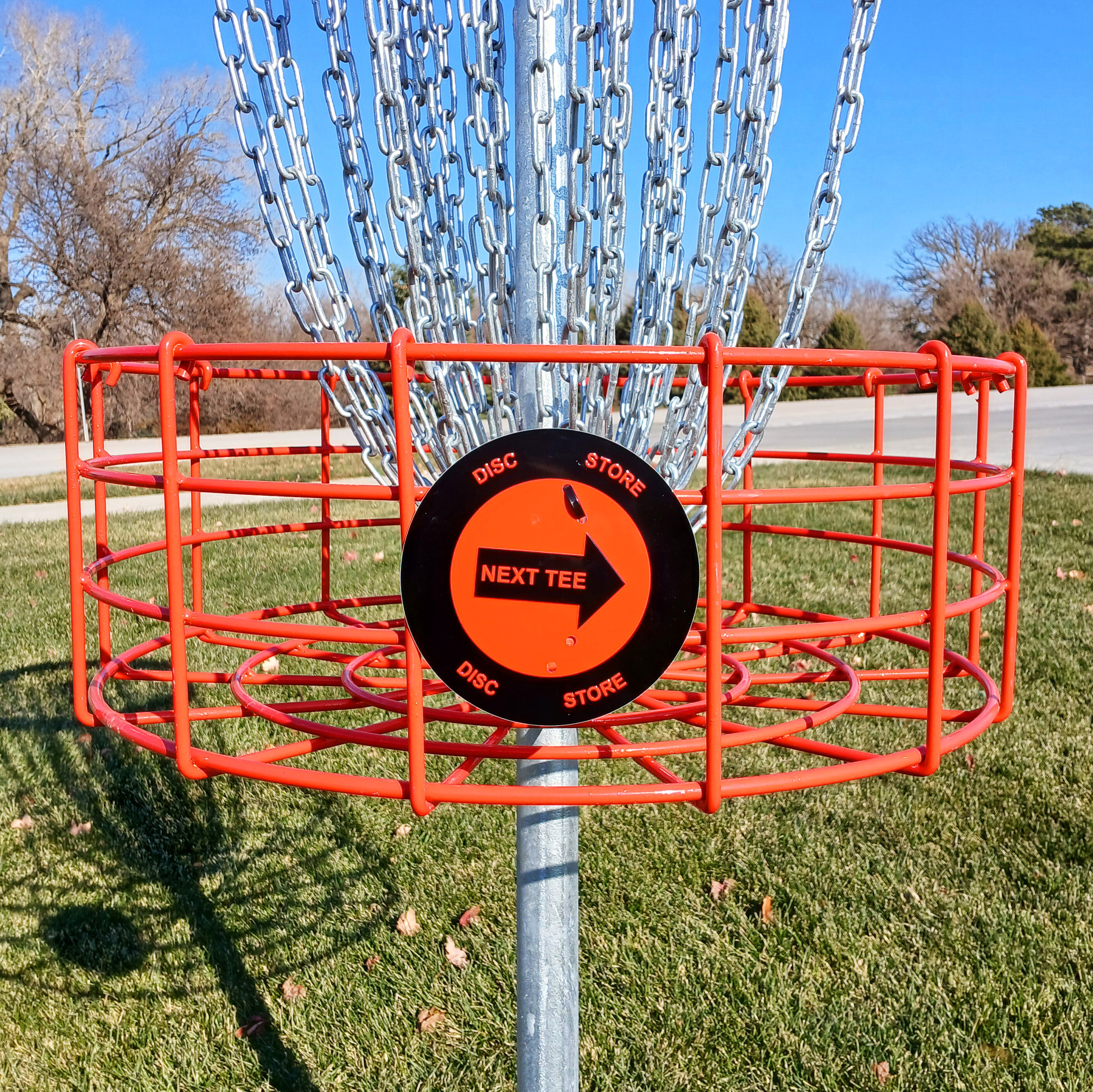 Disc Store Next Tee Disc Golf Course Signs