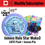 DiscMember Disc Golf *Monthly* Subscription