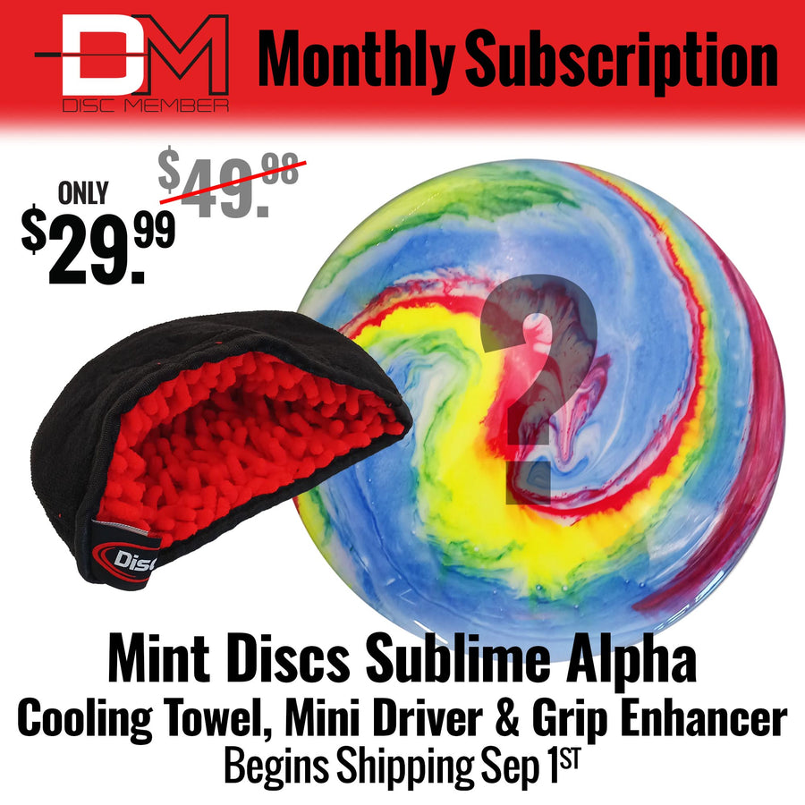 DiscMember Disc Golf *Monthly* Subscription