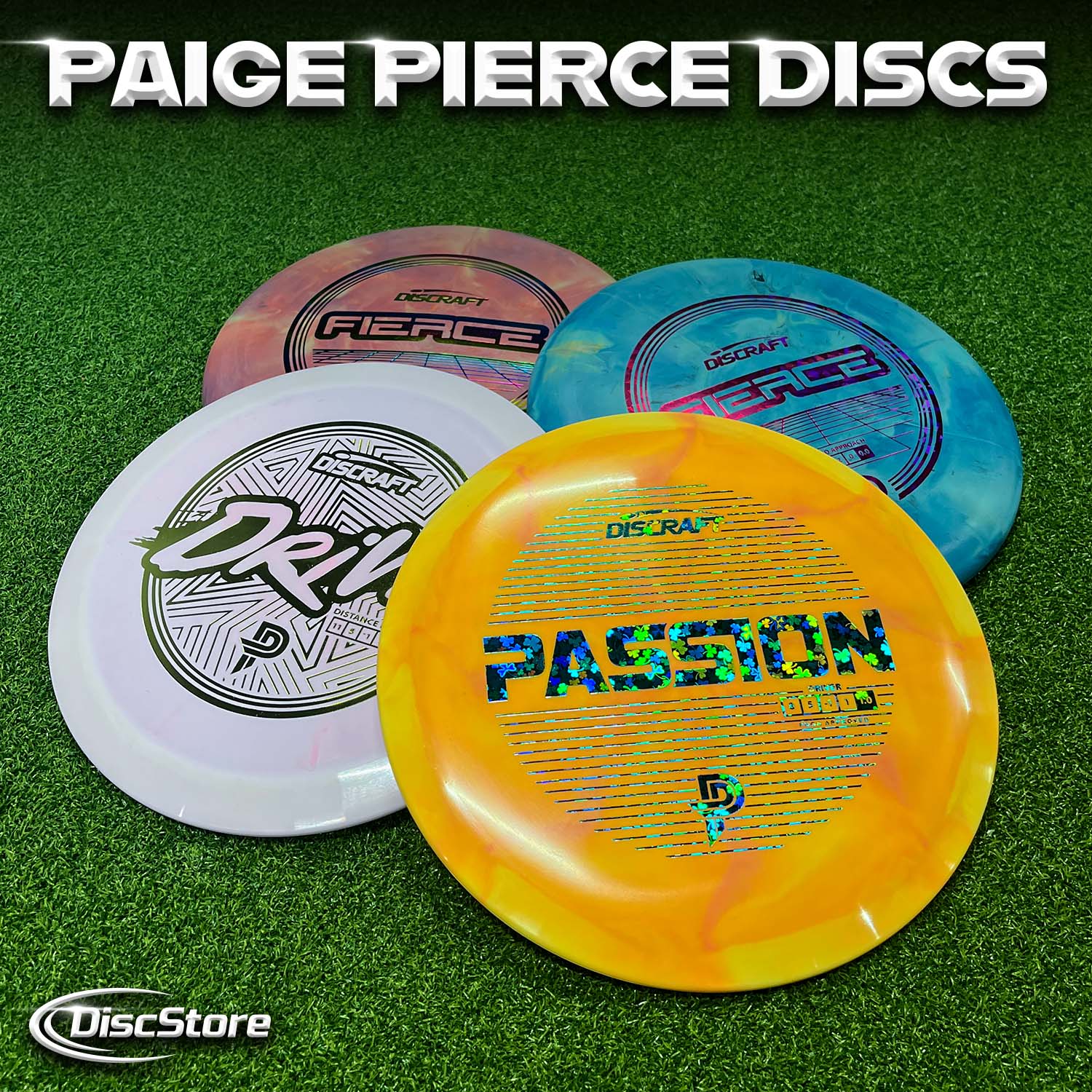 Paul - AB - Brodie - Paige Mystery Duo Pack - Discraft Elite Team 2 or 4 disc Mystery Pack