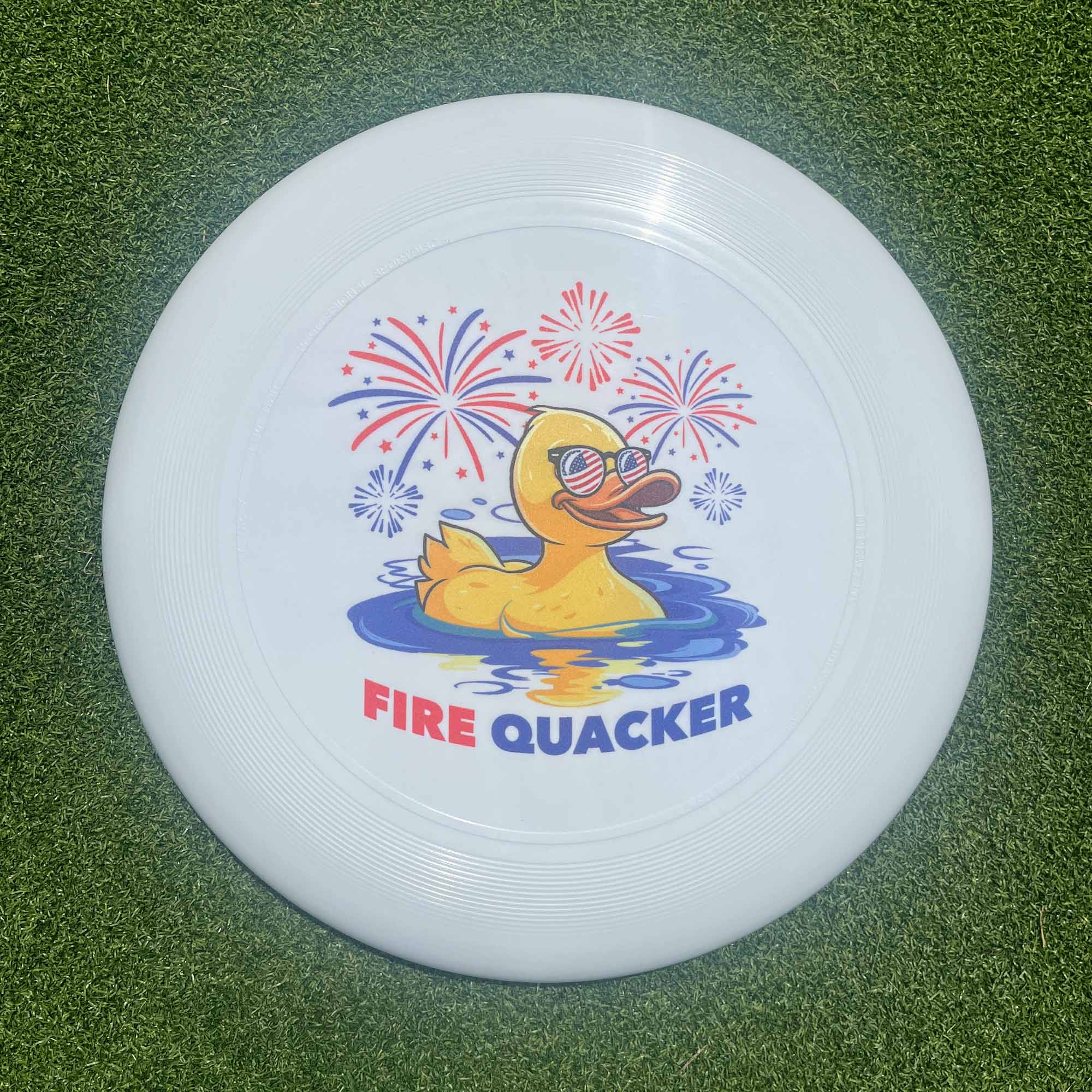 Fire Quacker Discraft Ultra-Star