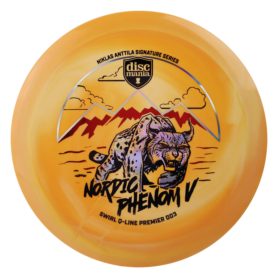 Discmania Swirl Q-Line Premier DD3 Nordic Phenom 5 Niklas Anttila Signature Series