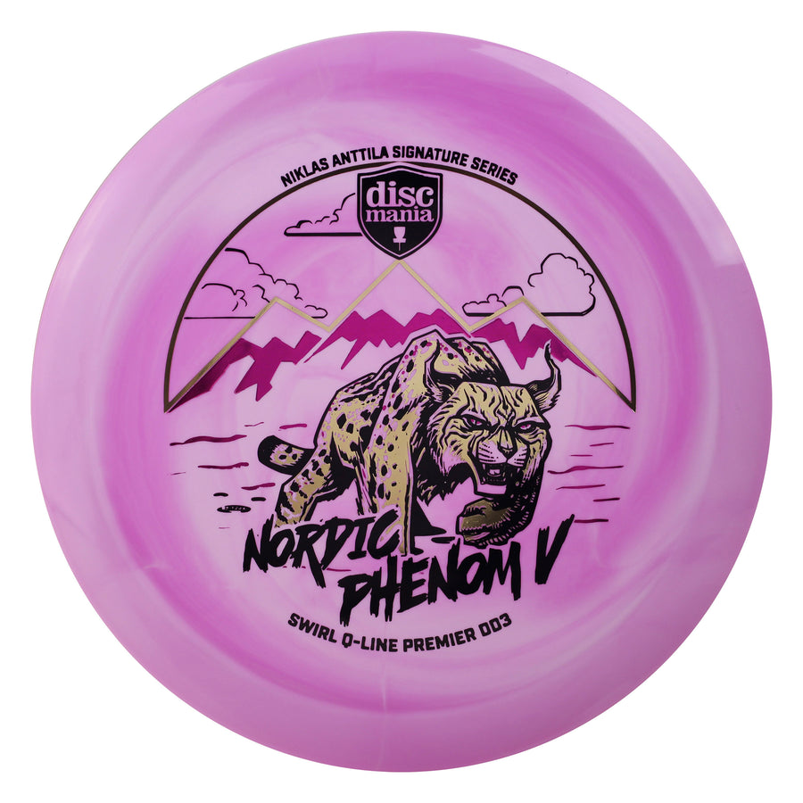 Discmania Swirl Q-Line Premier DD3 Nordic Phenom 5 Niklas Anttila Signature Series