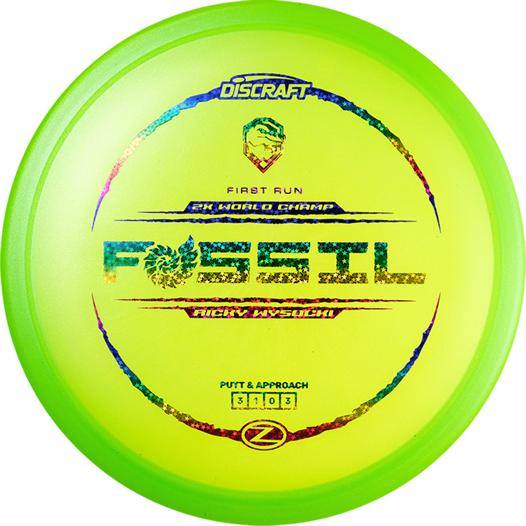 Discraft Z Colorshift Fossil Ricky Wysocki First Run