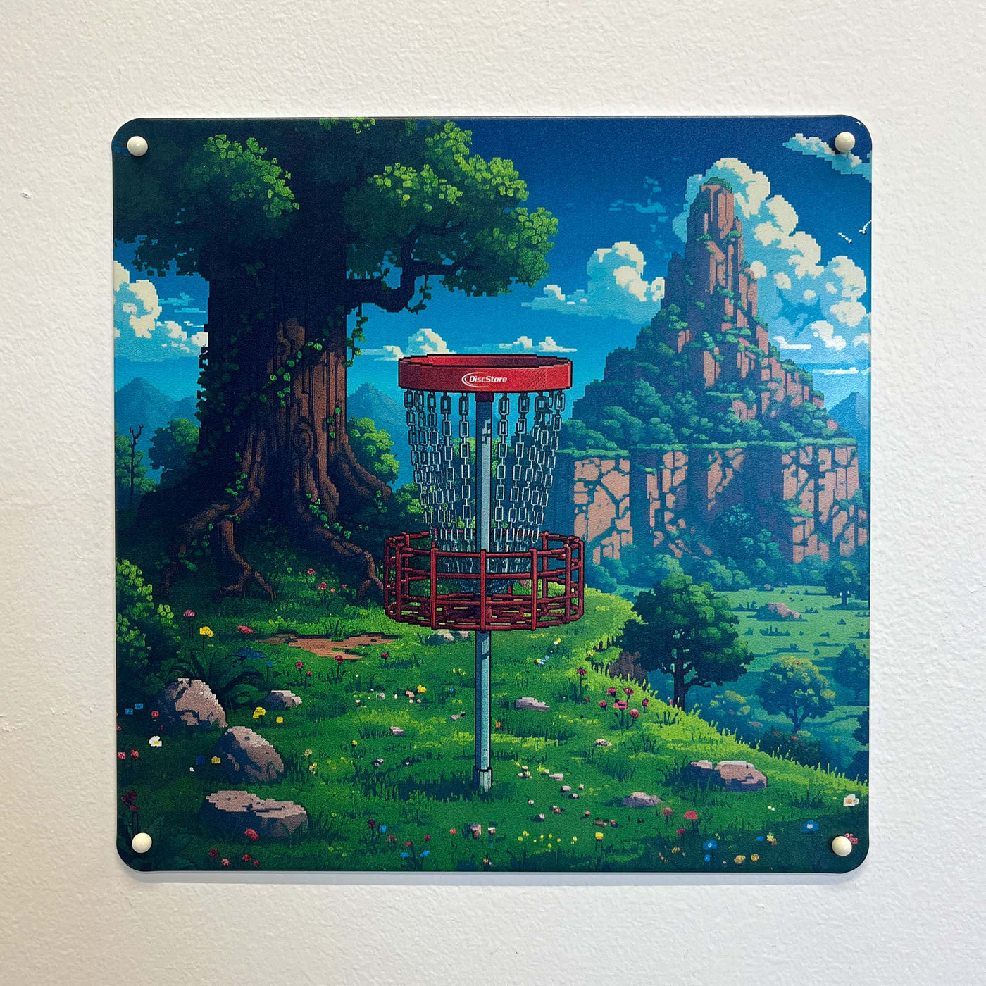 Disc Golf Metal Wall Art Signs